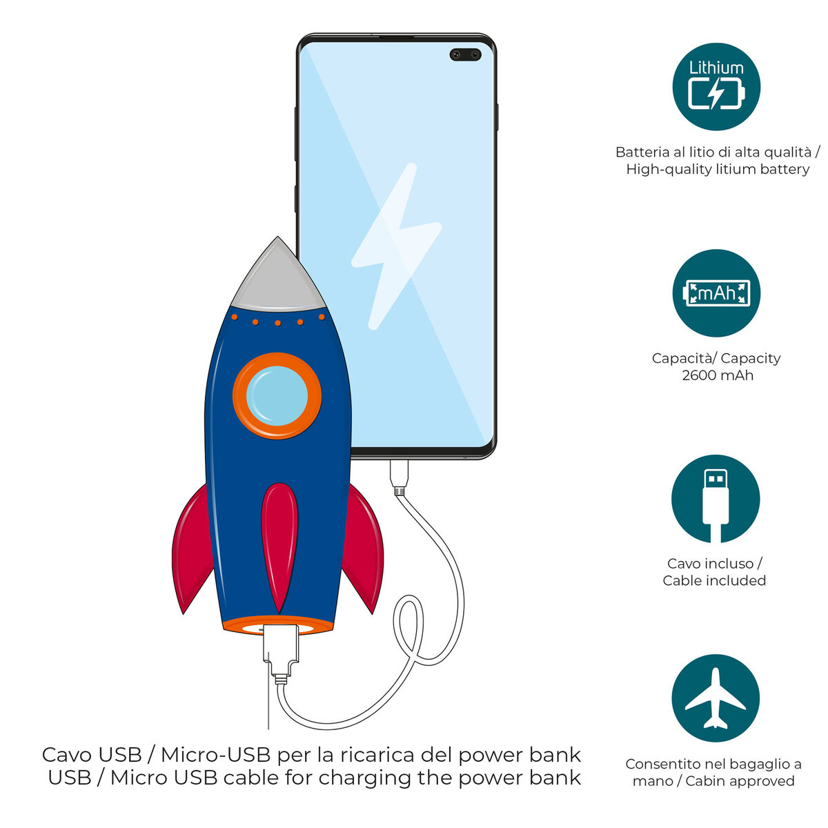 MY SUPER POWER BANK-LEGAMI - immagine 2