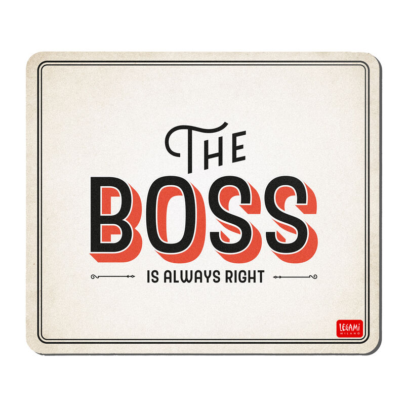 TAPPETINO PER MOUSE "THE BOSS"-LEGAMI